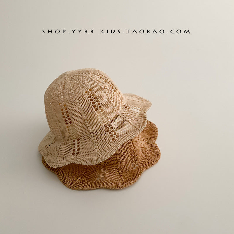 Baby Kids Lace Mesh Tulip Hat Sun Hat 4 Colors Unisex