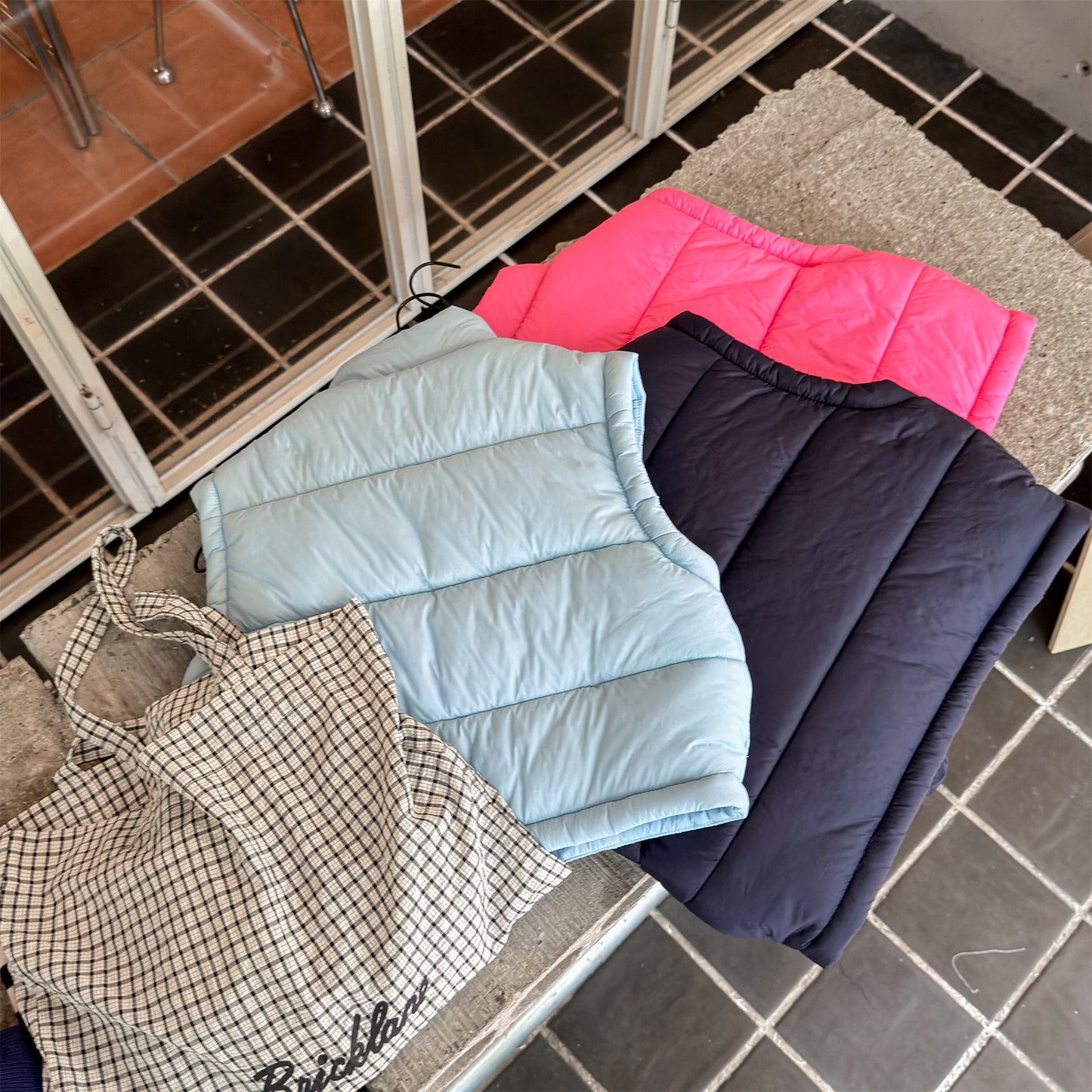 中綿ダウンベスト アウター 裏フリース【mh0011919】