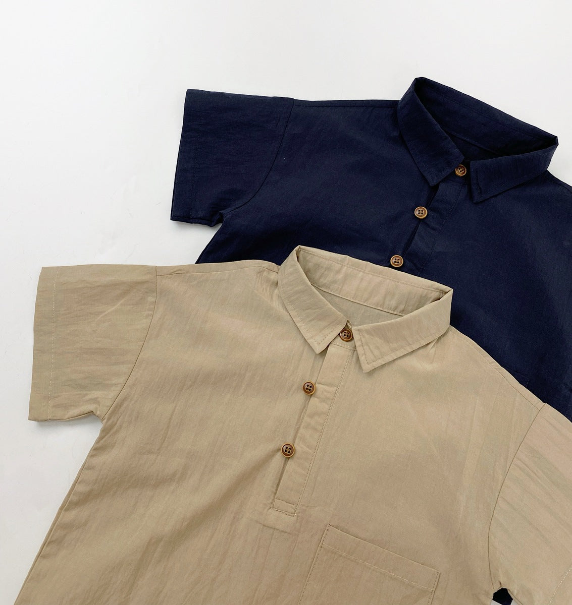 Short-Sleeve Pullover Shirt テンセル 半袖シャツ【mh0013478】