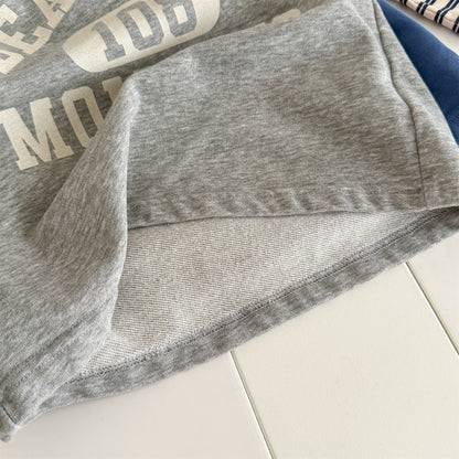 -ロゴプリントベストドッキング長袖Tシャツ スウェット【mh0010806】 - mamahalo shop - 長袖Tシャツ -  べビー服 - 子供服 - 男の子 - 女の子