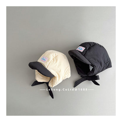 キッズ帽子 耳当て付き 防寒キャップ フライトハット【mh0011800】