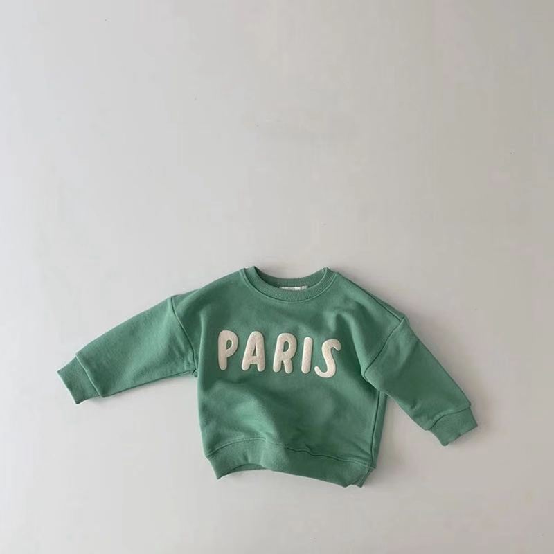 Baby Logo Print Long-Sleeve Sweatshirt [mh0000957]