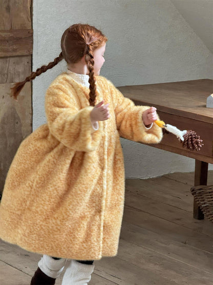 Oversized coat, big silhouette, boa fleece jacket [mh0011754]