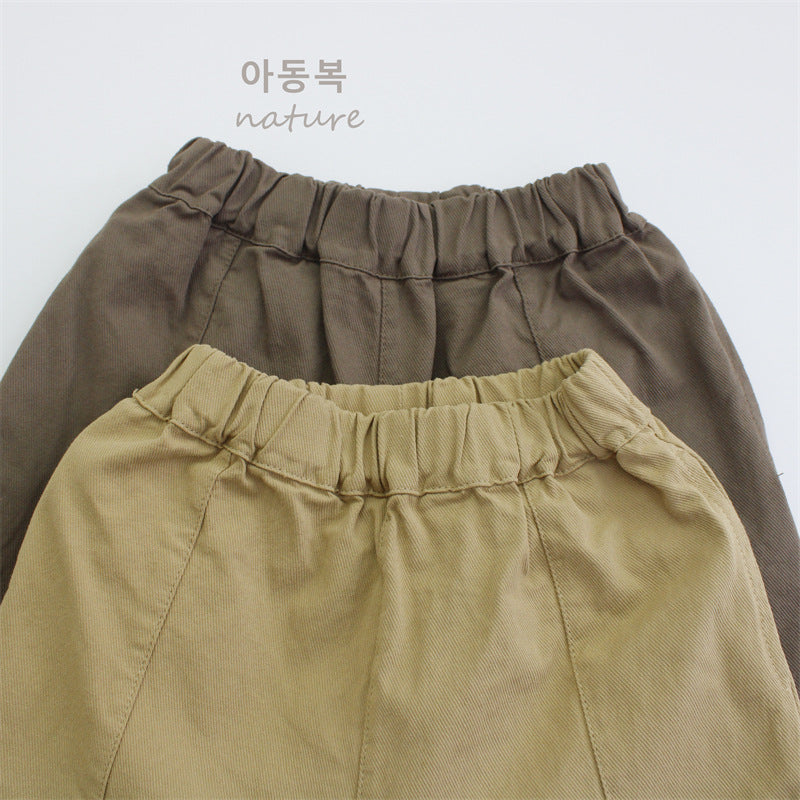 Minimalist Twill Slouchy Trousers ツイル ロングパンツ【mh0013631】