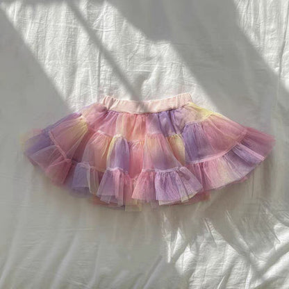 Rainbow Tulle Skirt レインボーチュールスカート【mh0012937】