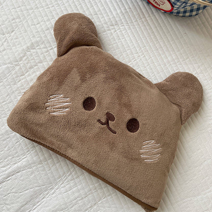 Hooded Cartoon Bath Towel アニマル フード付きバスタオル プールタオル【mh0013336】