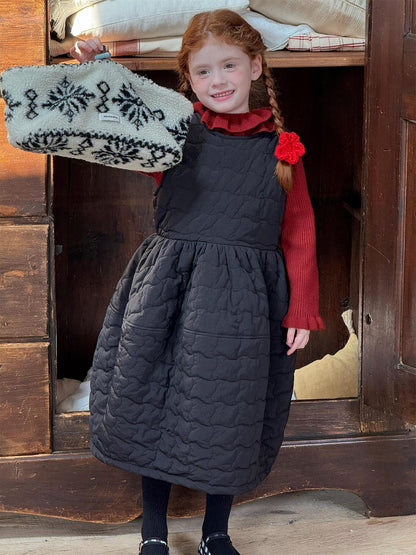 Sleeveless Quilted Dress [mh0011774]