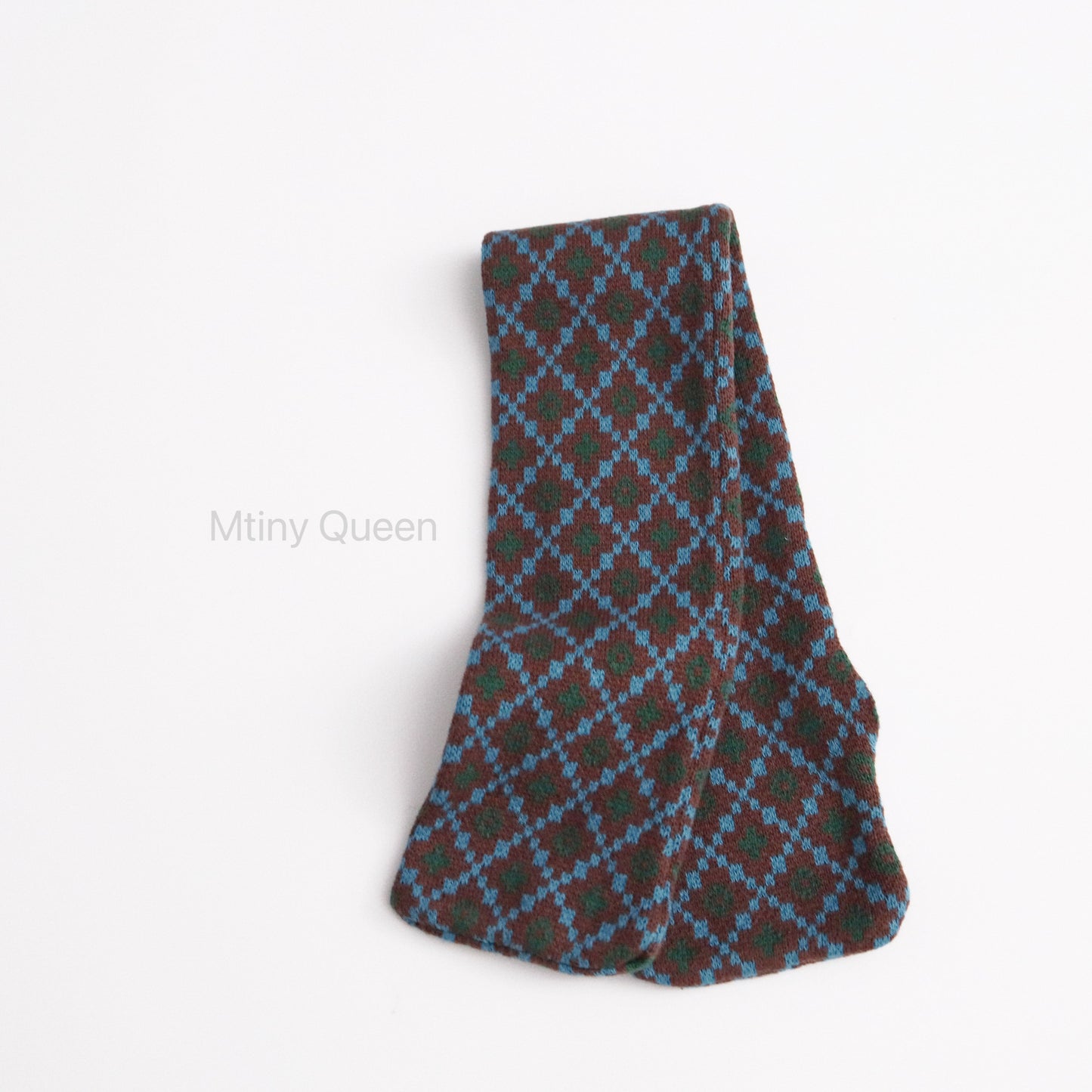 キッズマフラー アーガイルチェック ネックウォーマー【mh0011783】