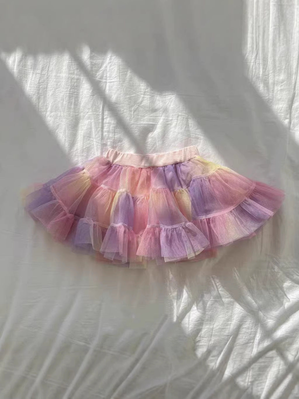 Rainbow Tulle Skirt レインボーチュールスカート【mh0012937】