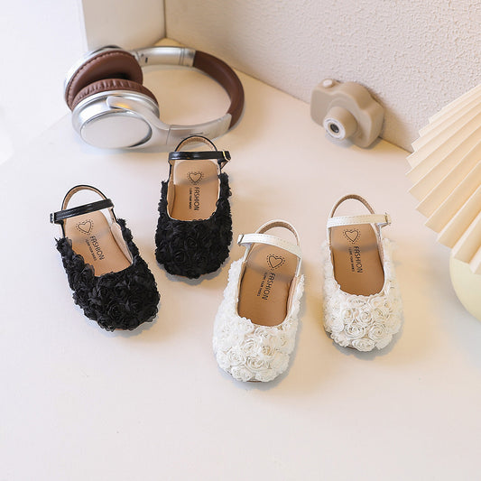 キッズサンダル フラットシューズ ストラップシューズ 靴 2カラー【mh0005715】