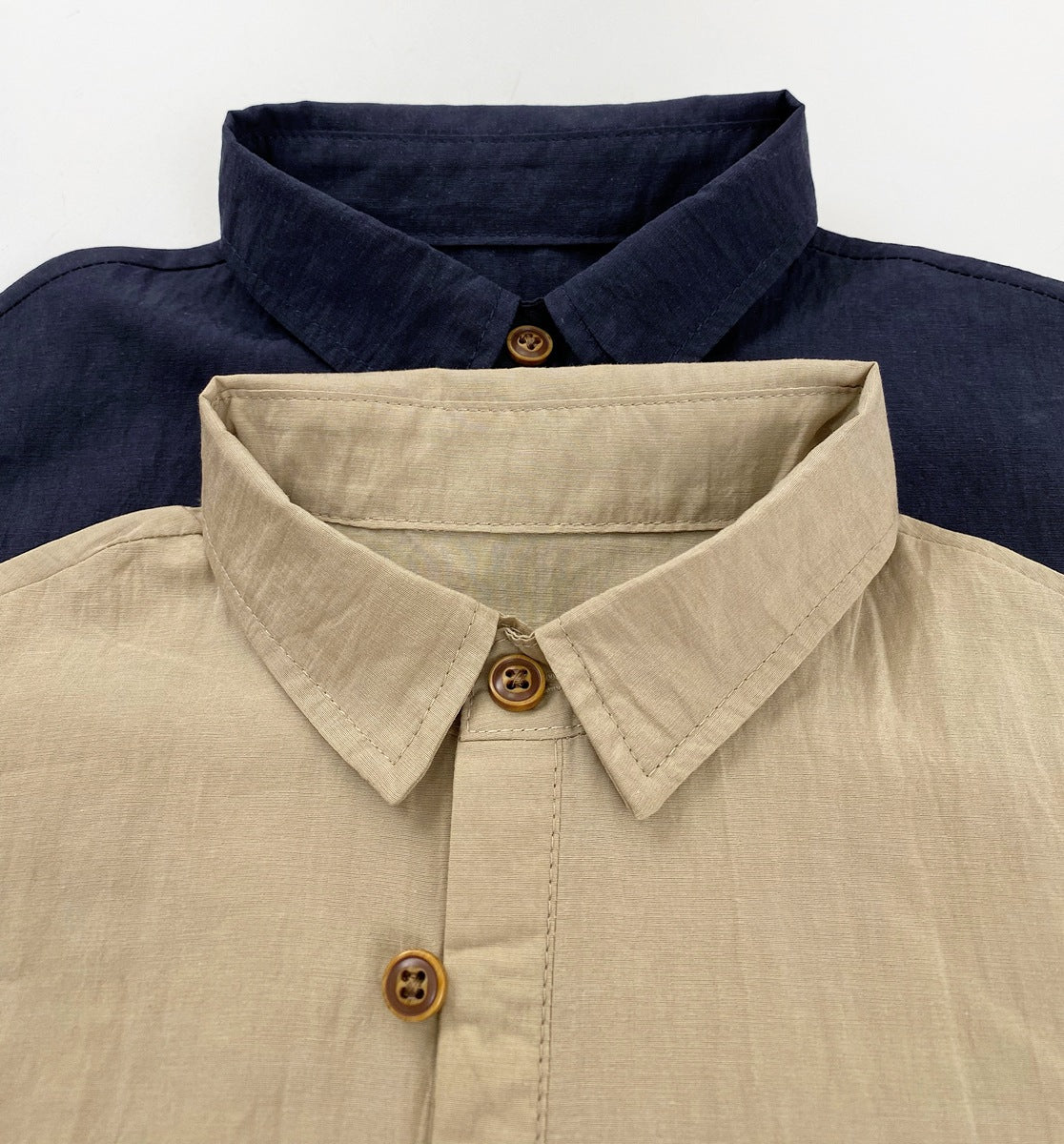Short-Sleeve Pullover Shirt テンセル 半袖シャツ【mh0013478】