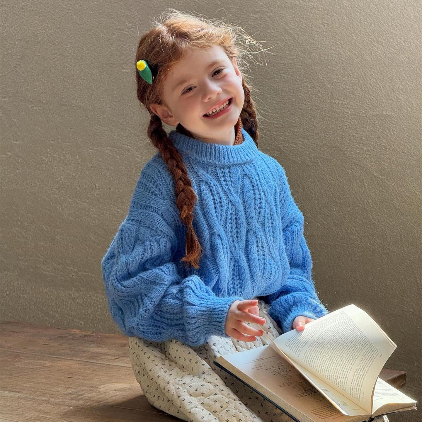 ニットセーター ルーズ オーバーシルエット プルオーバー【mh0011772】