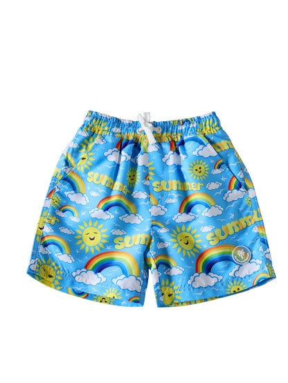 Traje de baño de manga larga fluorescente UPF50 Plus Traje de baño de manga larga [mh0012591]