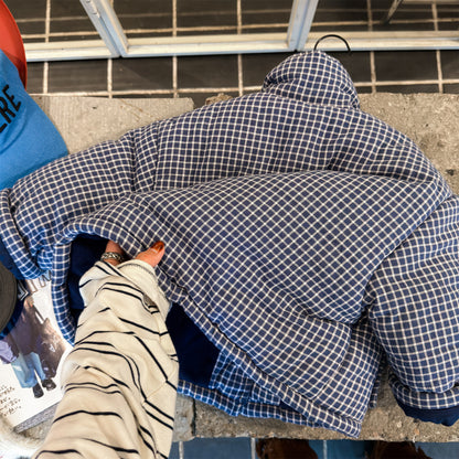 チェック柄ジャケット コート 中綿入り アウター【mh0011901】