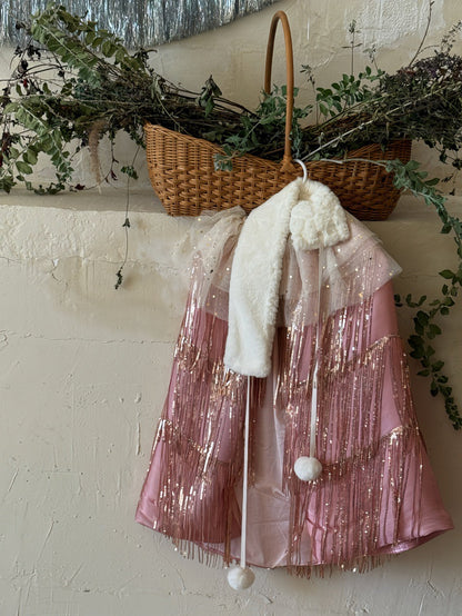 Princess Robe, Sequined Tulle Cape, Princess Style [mh0011896]