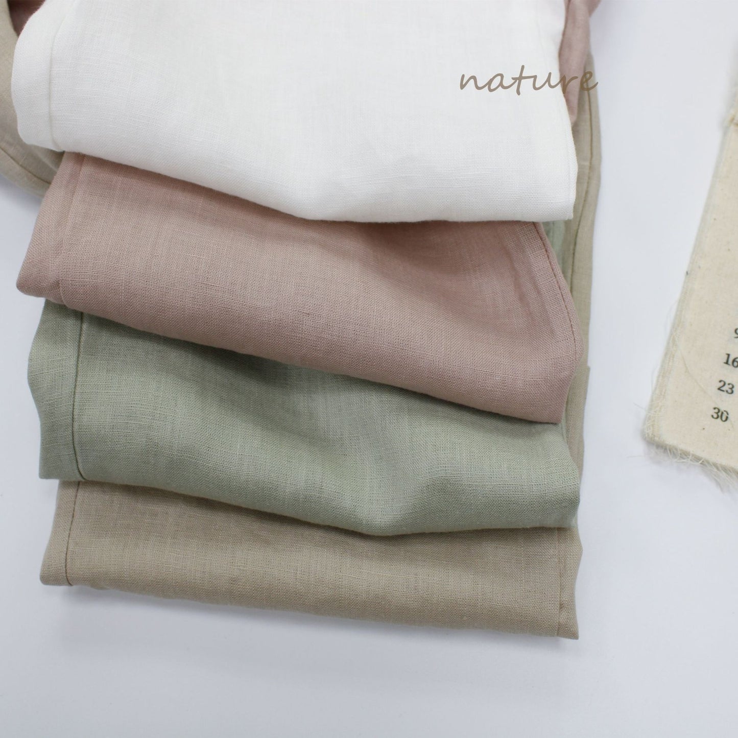 Linen Minimalist Trousers リネン ロングパンツ【mh0013629】