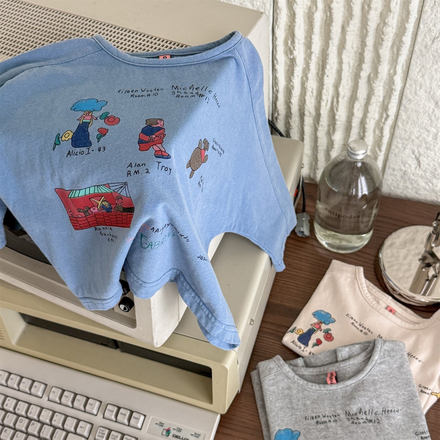 -イラストプリント長袖Tシャツ スウェット【mh0010807】 - mamahalo shop - 長袖Tシャツ -  べビー服 - 子供服 - 男の子 - 女の子