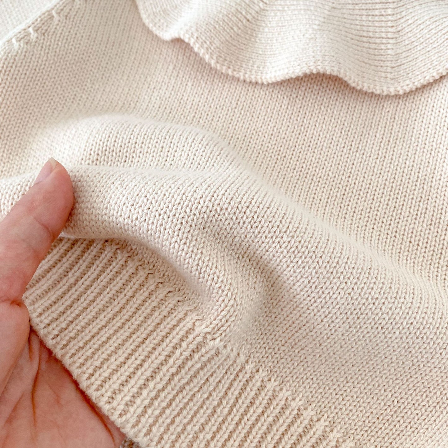 Frill Collar Knit Sweater mh0002453