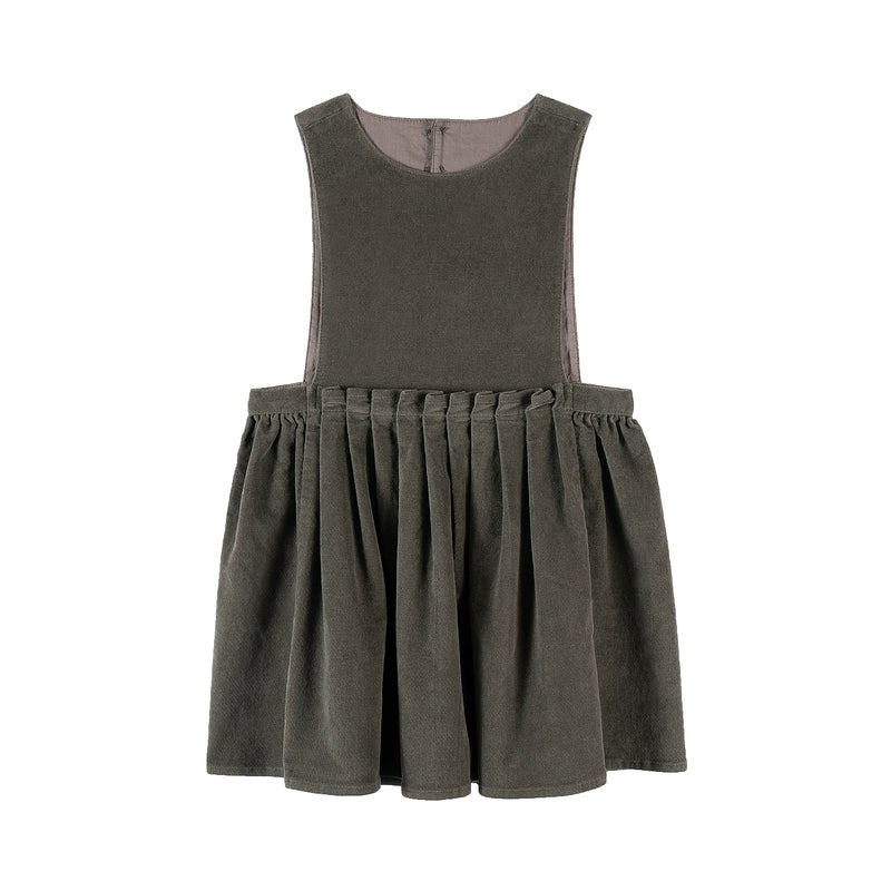 -ノースリーブワンピース コーデュロイ Aライン ジャンパースカート 丸首【mh0011319】 - mamahalo shop - ノースリーブワンピース -  べビー服 - 子供服 - 男の子 - 女の子