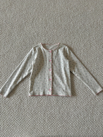 yummy&rocky | Floral Cotton Cardigan Pants 花柄 コットン カーディガン パンツ【mh0020169】