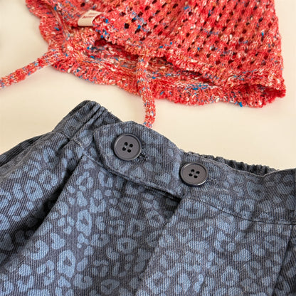 レオパード柄ワイドデニムパンツ【mh0010904】