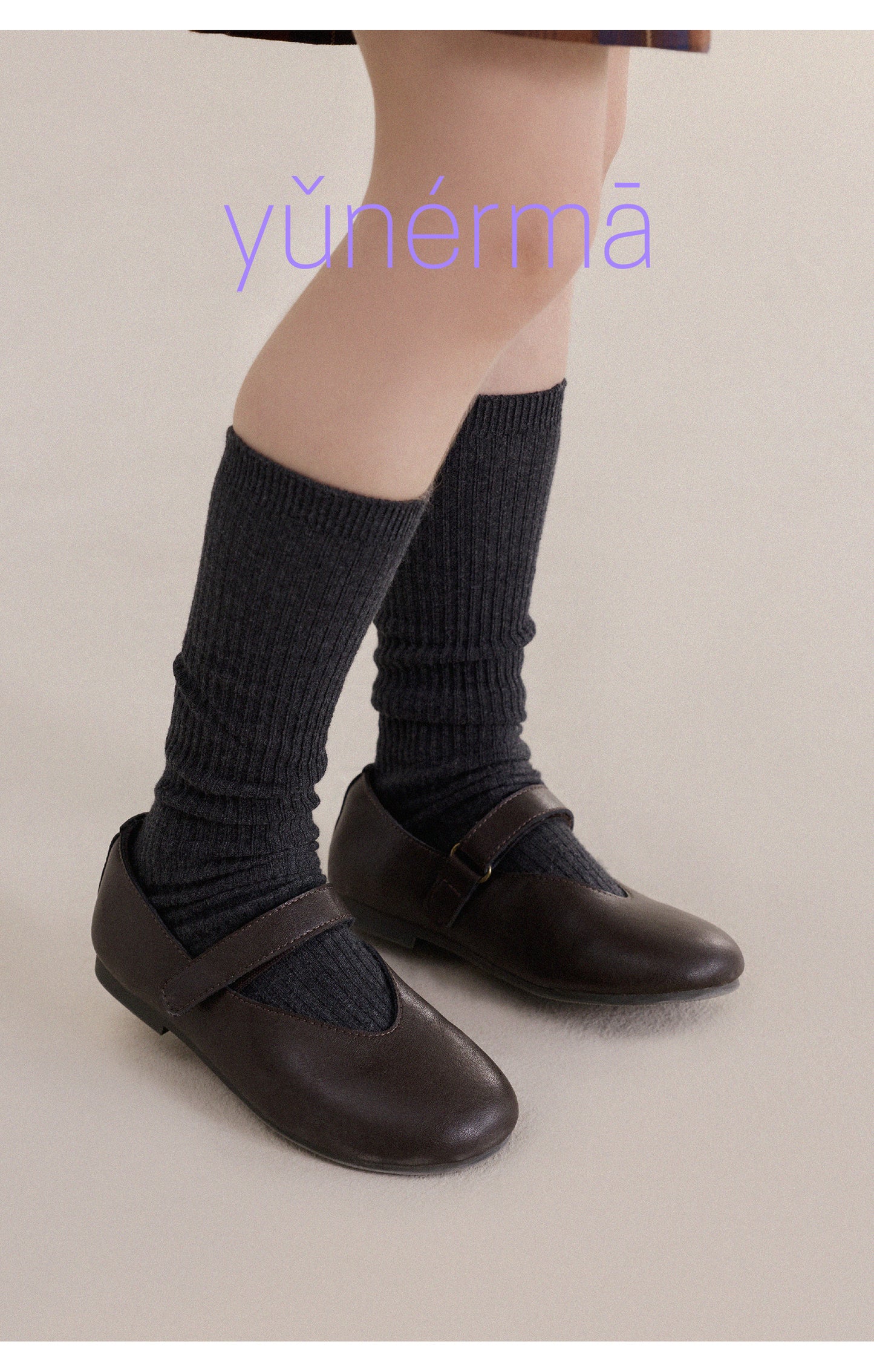 Kids Junior Rib High Socks【mh0013981】