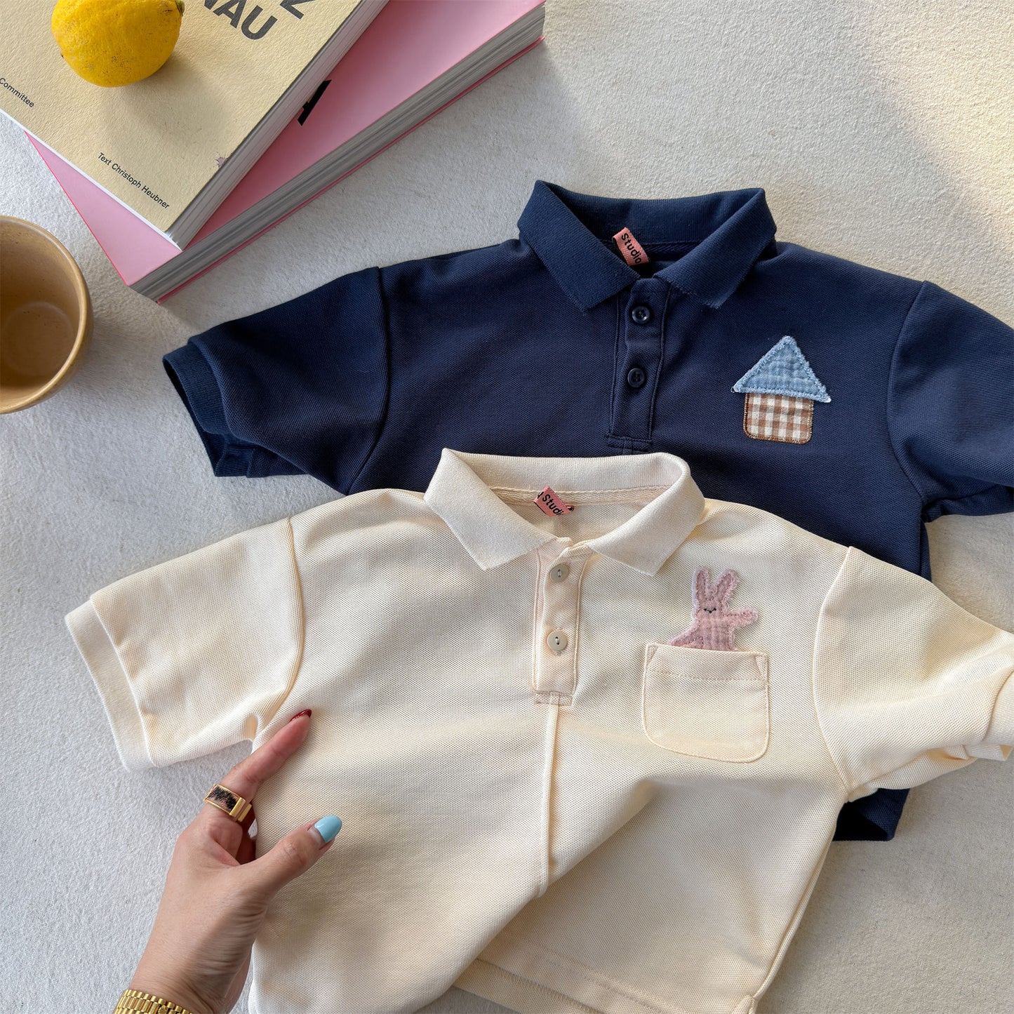 Short-Sleeve Patched Pique Polo Shirt クラシック 半袖ポロシャツ【mh0013443】