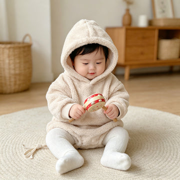 Mono Boa, sudadera con capucha, mono, forro polar, prenda exterior sencilla [mh0011629]