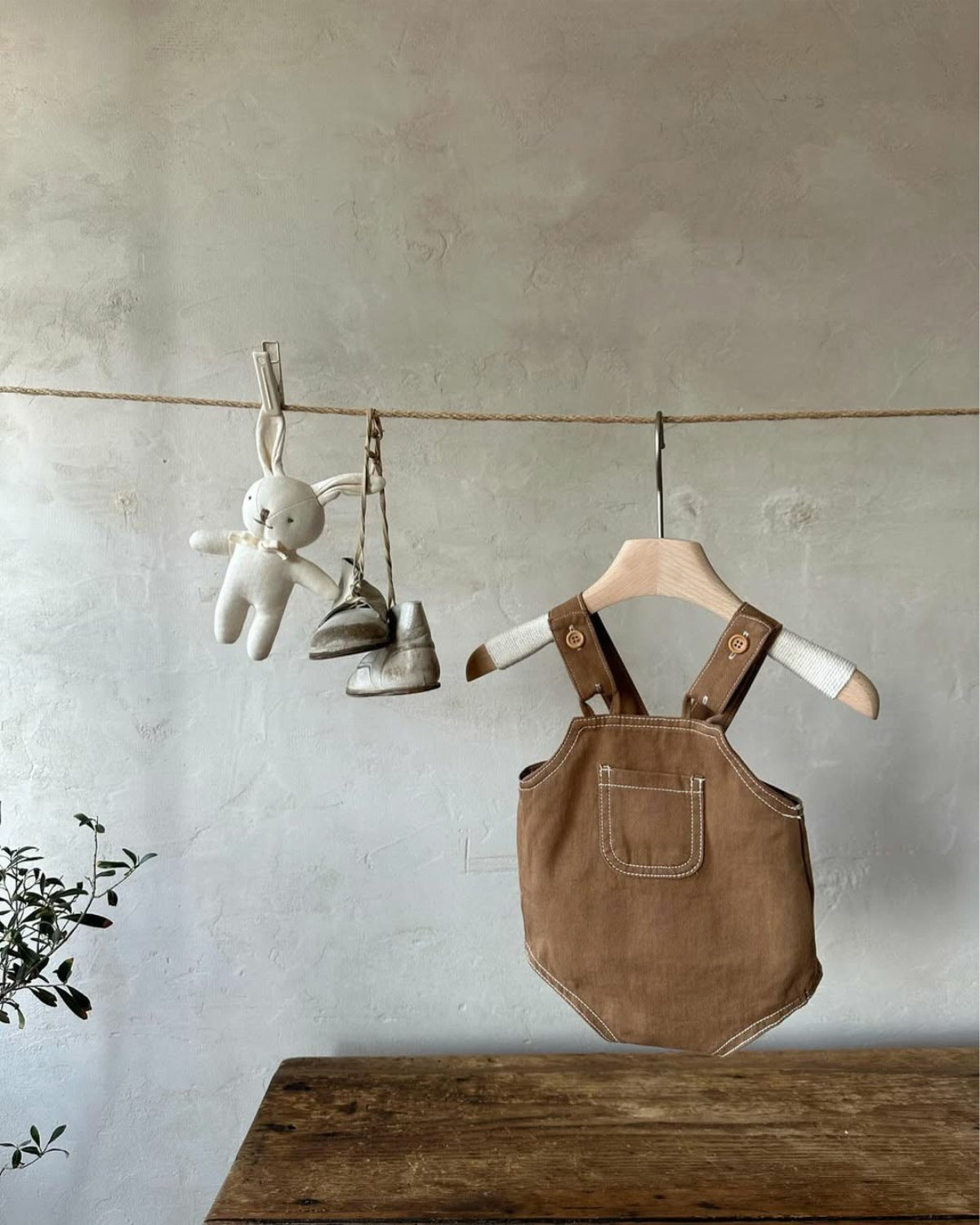 Baby Pocket Stitch Overalls