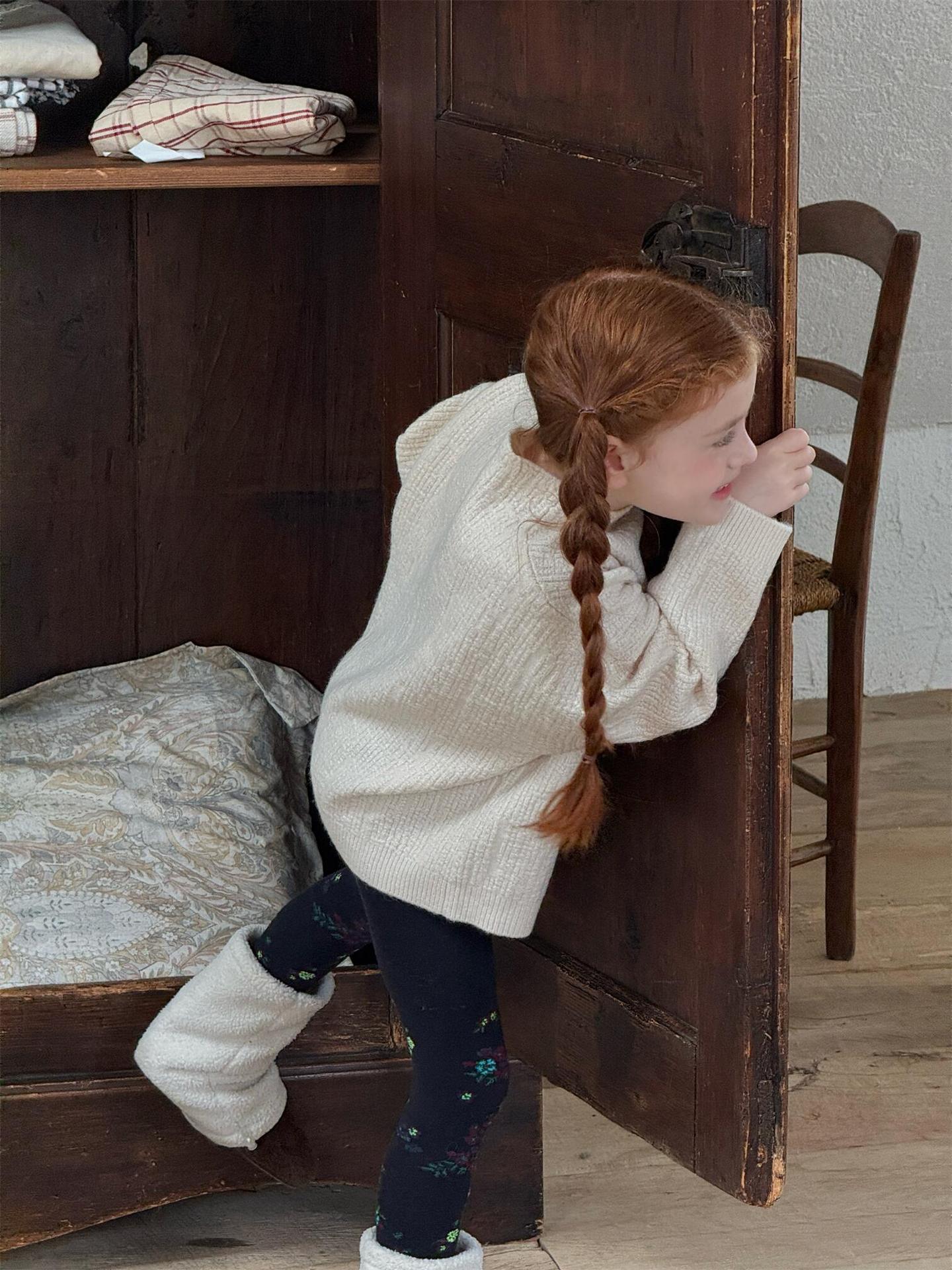 ボトルネックセーター ざっくり ハイネック シンプルプルオーバー【mh0011749】