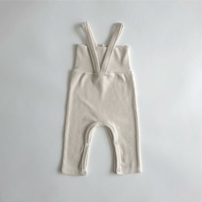 Strap High Waist Baby Jumpsuit ベビー サロペット ロンパース【mh0012497】