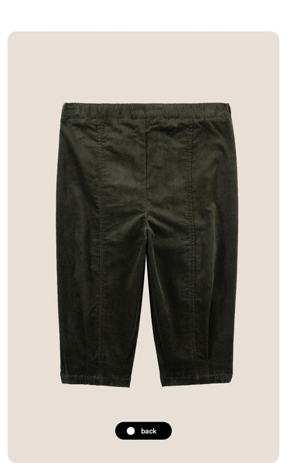 -ロングパンツ コーデュロイ 裏地付き 防寒 暖パン カジュアル【mh0011320】 - mamahalo shop - ロングパンツ・スウェットパンツ -  べビー服 - 子供服 - 男の子 - 女の子