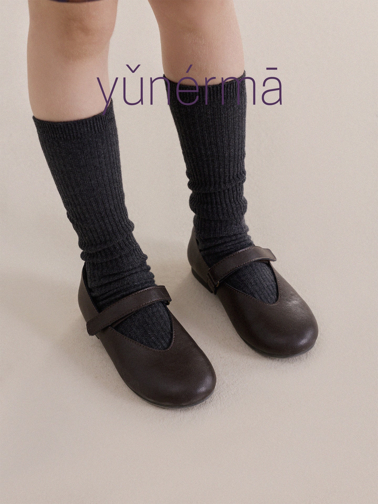 Kids Junior Rib High Socks【mh0013981】