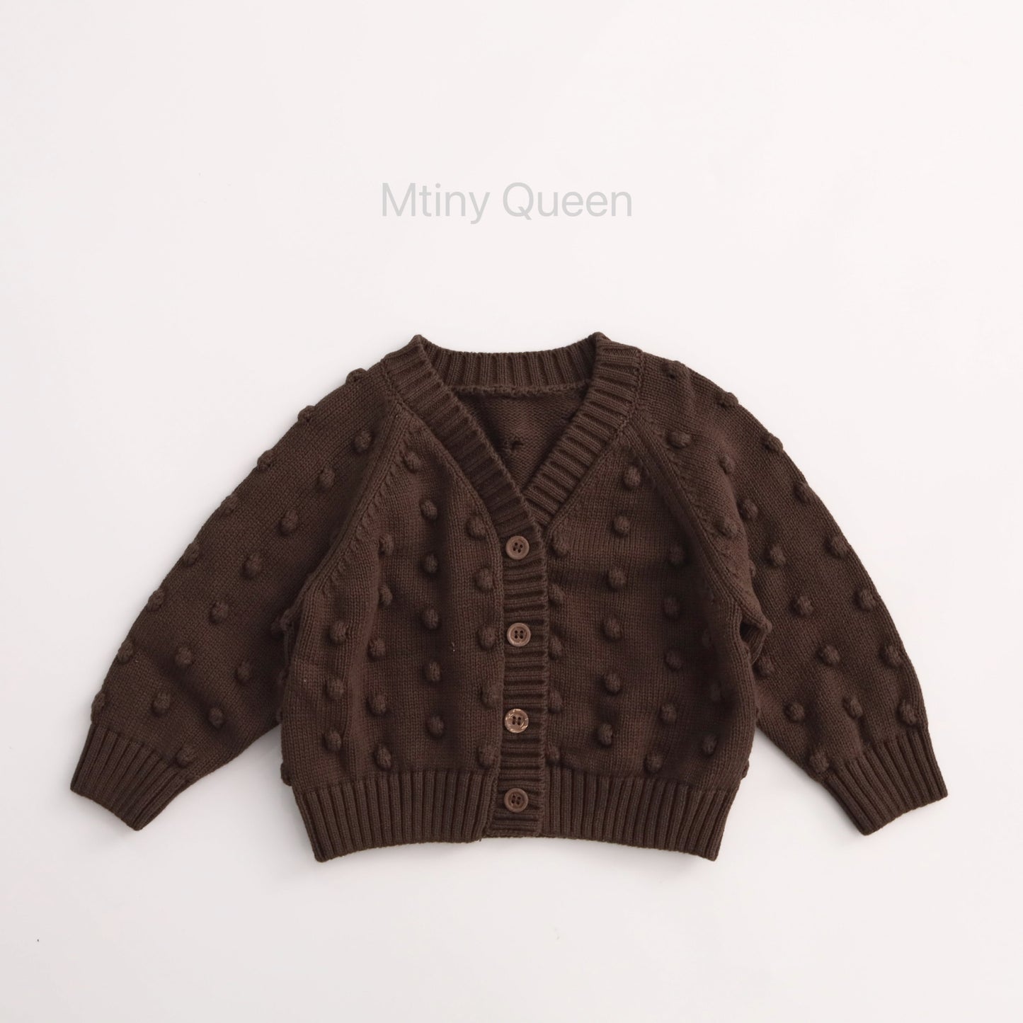 Popcorn Knit Cotton Cardigan ポップコーン コットン カーディガン【mh0012506】