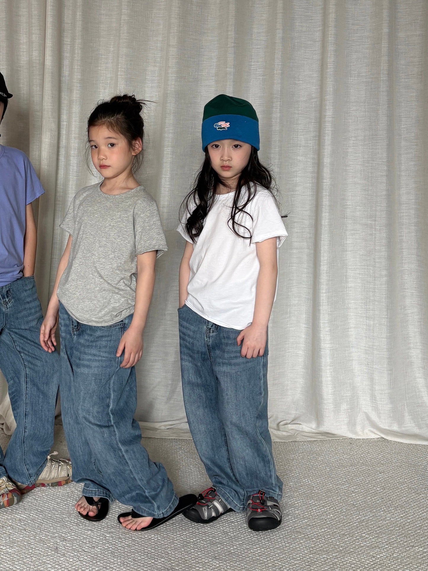 yummy&rocky | Vintage Denim Straight Pants デニム ストレートパンツ【mh0020165】