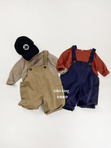 Bamboo Cotton Long Sleeve Crew Neck Top シンプル 長袖Tシャツ【mh0012559】