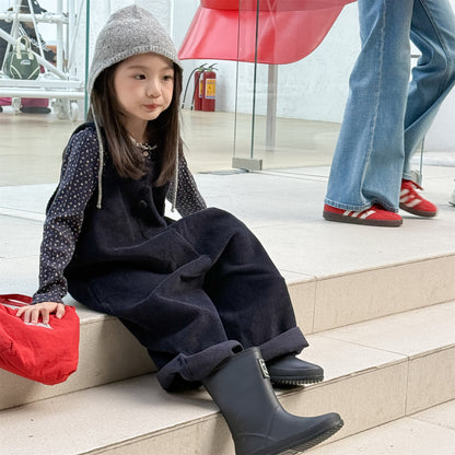 -コーデュロイオーバーオール サロペット ワイドパンツ【mh0010811】 - mamahalo shop - オーバーオール -  べビー服 - 子供服 - 男の子 - 女の子