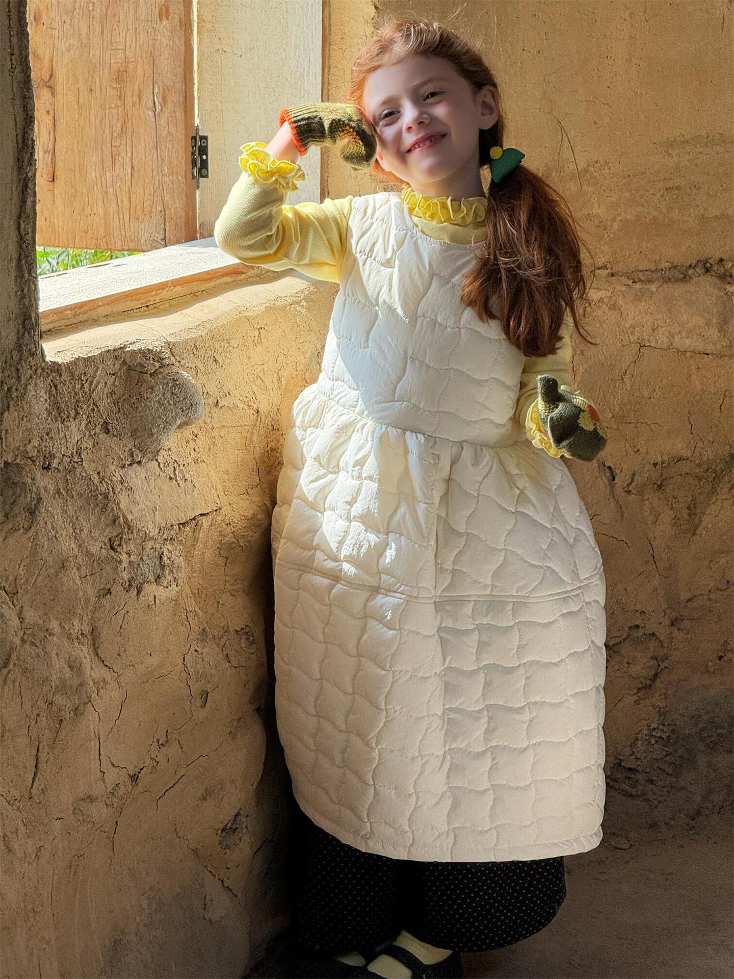 Sleeveless Quilted Dress [mh0011774]