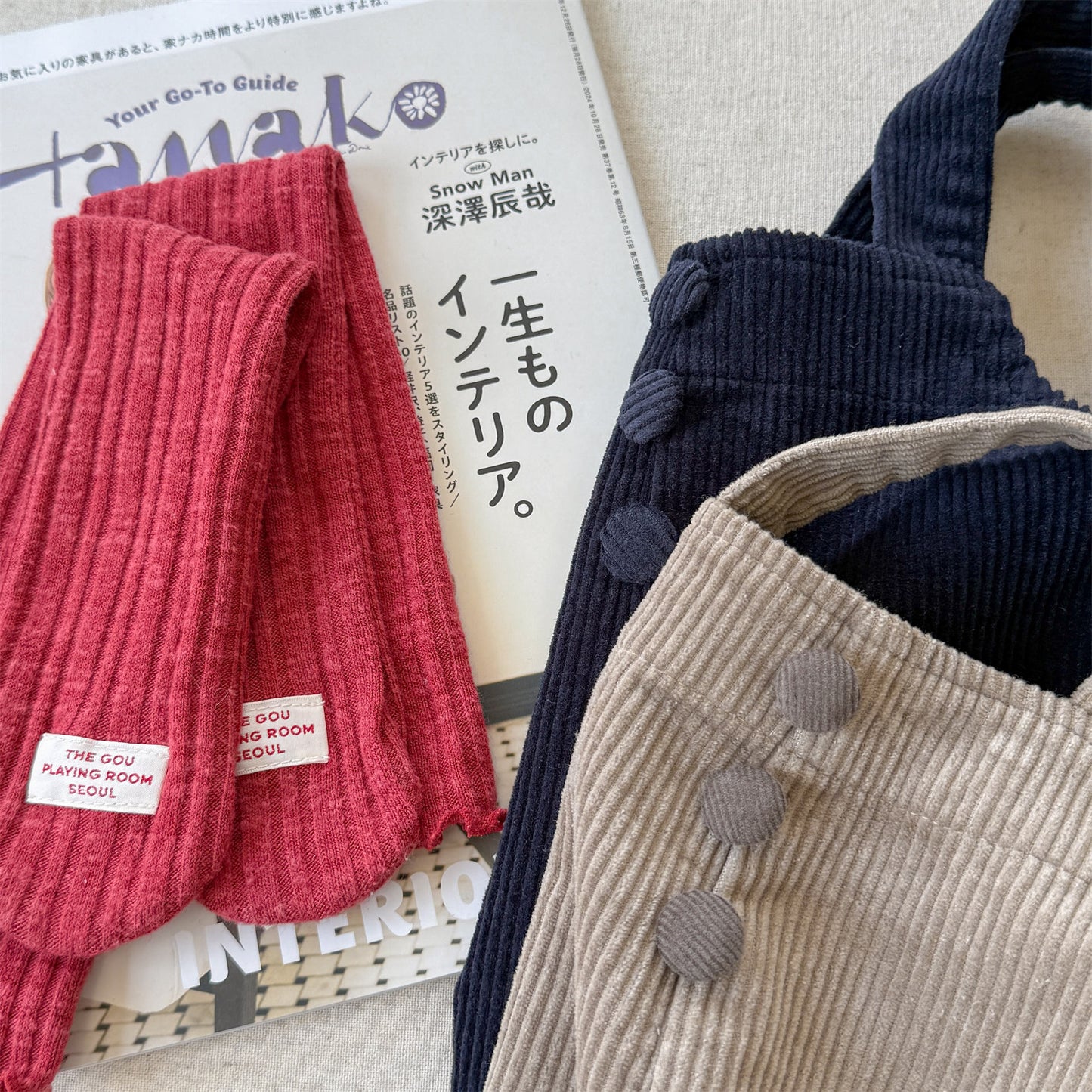 -コーデュロイオーバーオール サロペット ワイドパンツ【mh0010811】 - mamahalo shop - オーバーオール -  べビー服 - 子供服 - 男の子 - 女の子