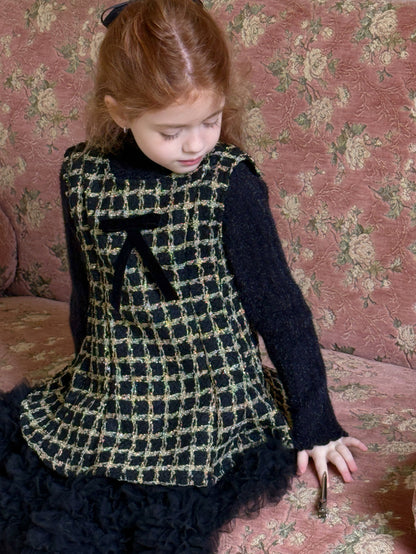 長袖ハイネックセーター フェイクミンクフリース インナートップス【mh0011898】