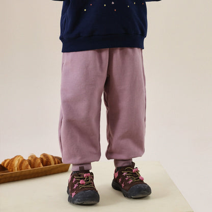 -ベーシックスウェットジョガーパンツ【mh0011301】 - mamahalo shop - ロングパンツ・スウェットパンツ -  べビー服 - 子供服 - 男の子 - 女の子