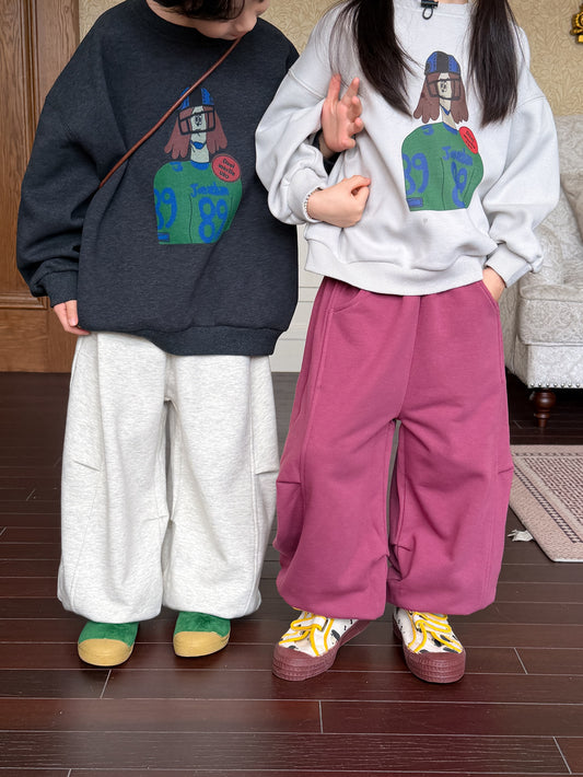 Kids' Loose Sweatpants Long Pants [mh0013915]