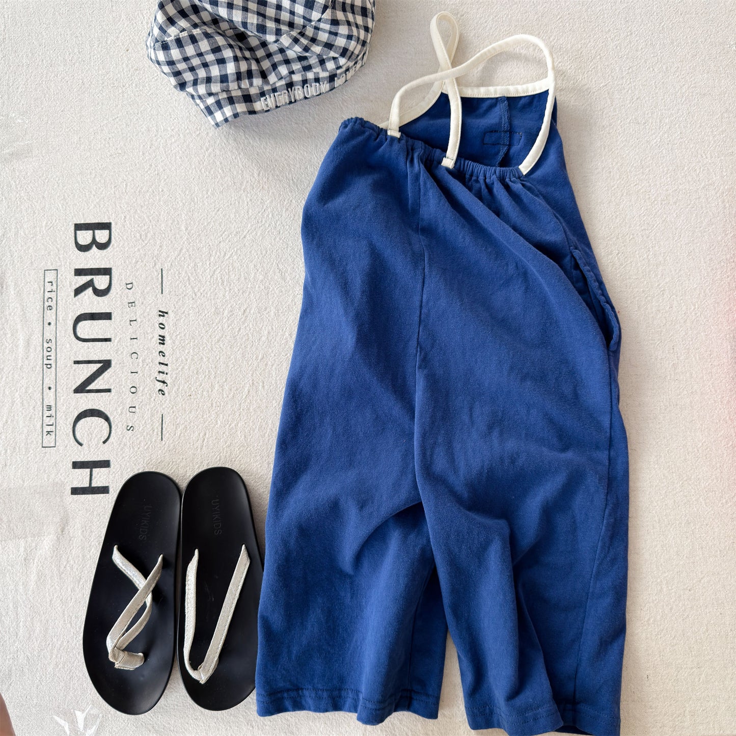 Back-cross Camisole Jumpsuit キャミソール サロペットパンツ【mh0013452】
