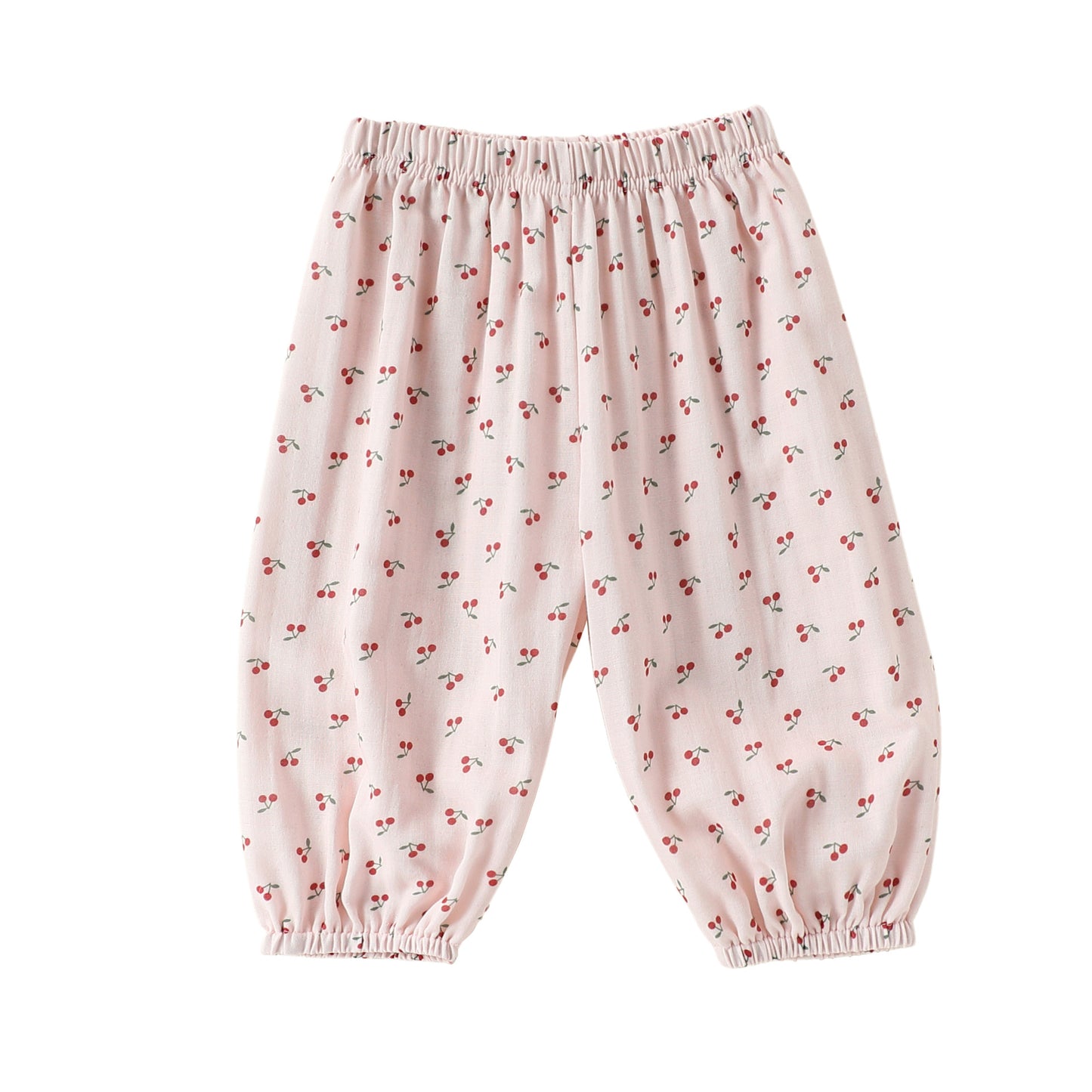 Fruit Print Cotton Pants アニマル＆フルーツ ロングパンツ【mh0013045】