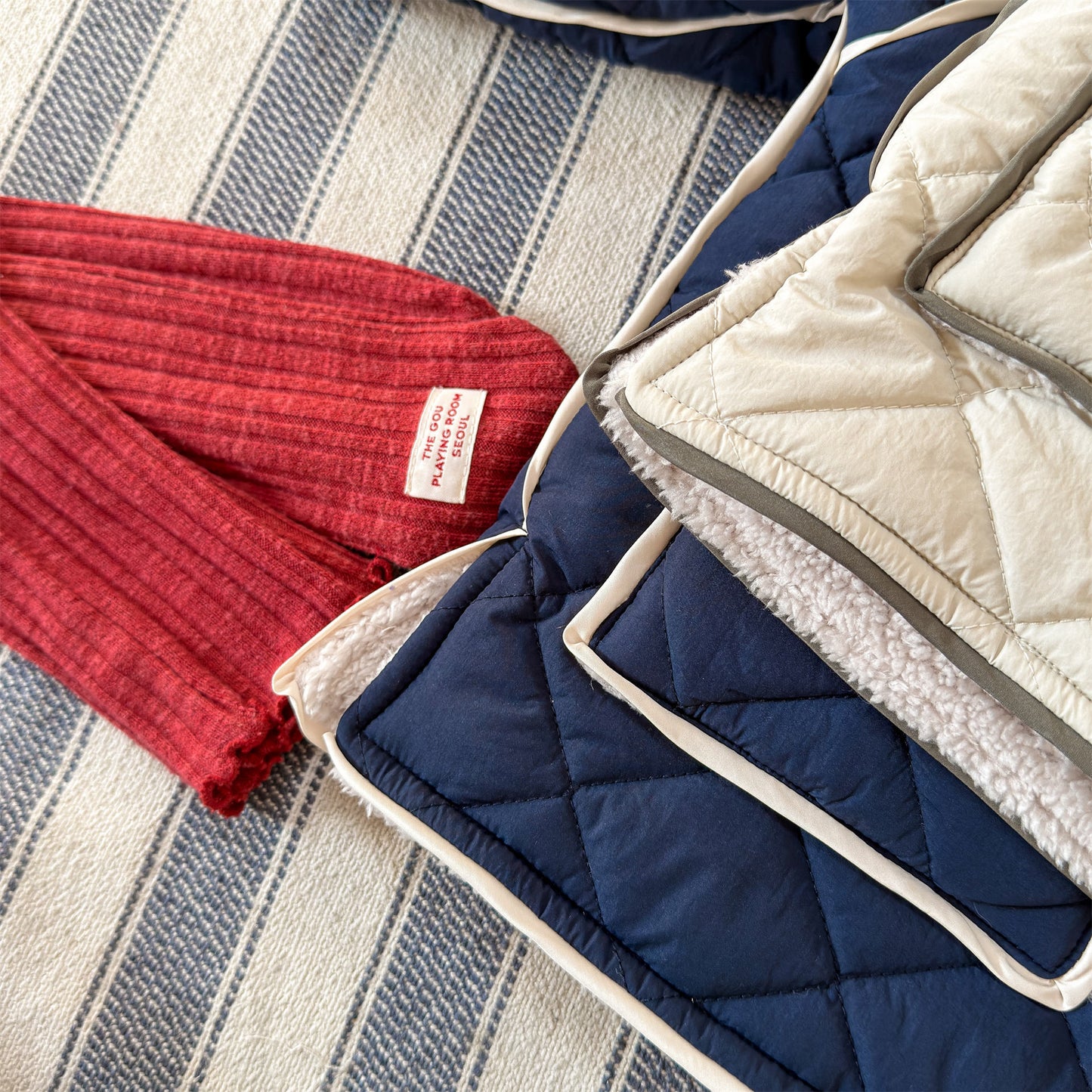 キルトジャケット ノーカラー キルティング アウター【mh0011924】