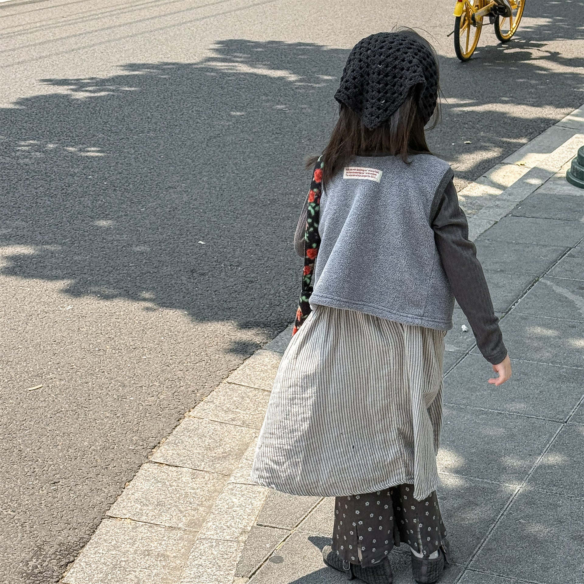 -フロントボタン付きフリースベスト【mh0010809】 - mamahalo shop - ベスト -  べビー服 - 子供服 - 男の子 - 女の子