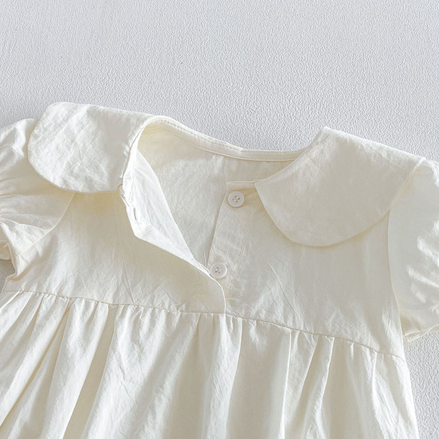 Floral Embroidery Romper Set フラワー 刺繍ロンパース セット【mh0013417】