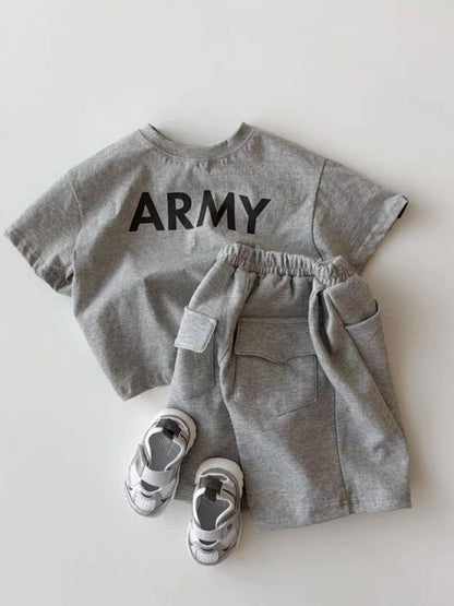 Short-Sleeve Casual Letter Print T-shirt ロゴプリント 半袖Tシャツ【mh0013270】