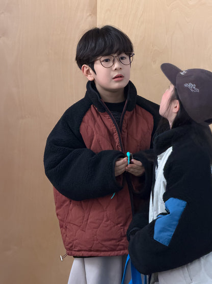 キルティングジャケット パッチワーク キルトコート【mh0011870】