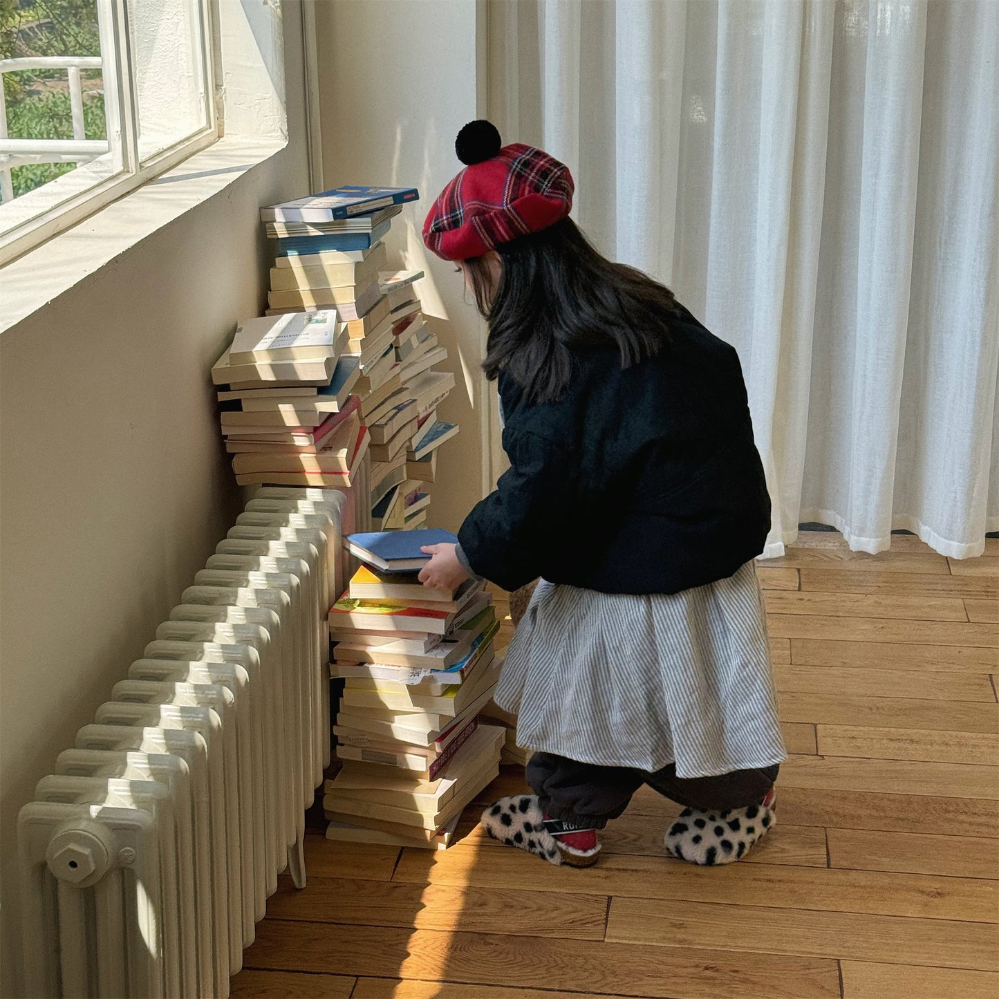 パッチワークブルゾン 中綿ジャケット コート【mh0011918】